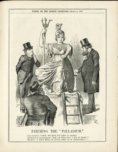 Illustration av John Tenniel (1820-1914) i Punch av John Tenniel