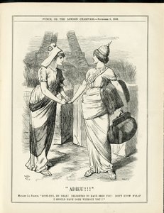 Illustration av John Tenniel (1820-1914) i Punch av John Tenniel