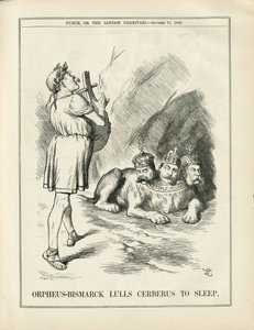Illustration av John Tenniel (1820-1914) i Punch av John Tenniel