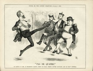 Illustration av John Tenniel (1820-1914) i Punch av John Tenniel