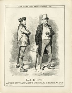 Illustration av John Tenniel (1820-1914) i Punch av John Tenniel