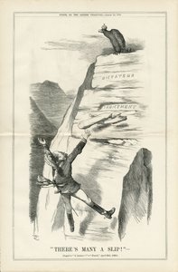 Illustration av John Tenniel (1820-1914) i Punch av John Tenniel