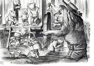 Punchs råd till de brittiska semesterfirarna vid havet av John Tenniel