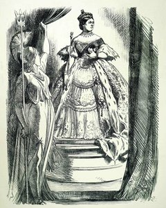 Drottning Victoria. av John Tenniel