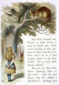 Cheshire-katten av John Tenniel