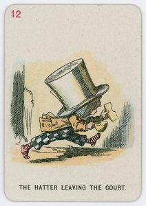 Hattaren lämnar domstolen av John Tenniel