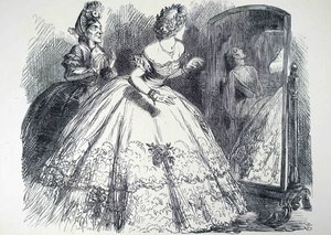 Den hemsökta damen. av John Tenniel