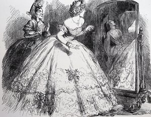 Den hemsökta damen av John Tenniel