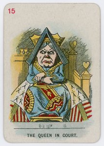 Drottningen i hovet av John Tenniel