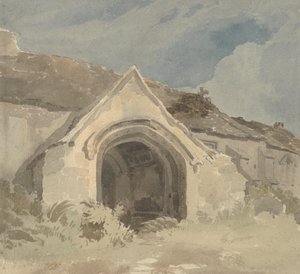 En kyrka veranda
