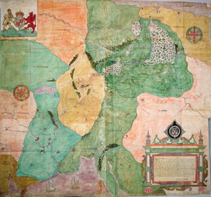 Irland mellan Londonderry och Dublin