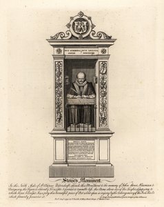 John Stowe, historiker och antikvarie av John Thomas Smith