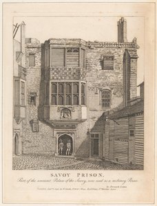 Savoyfängelset av John Thomas Smith
