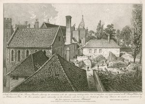 Sydöstra vyn av prinsesskammaren av John Thomas Smith
