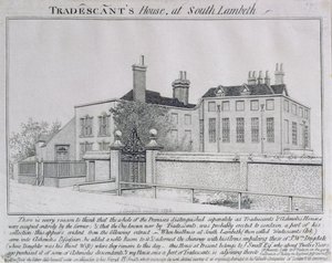 Vy över Turret House, Lambeth, 1798 av John Thomas Smith