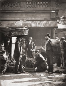 Covent Garden Labourers, från "Street Life in London", av J. Thomson och Adolphe Smith av John Thomson