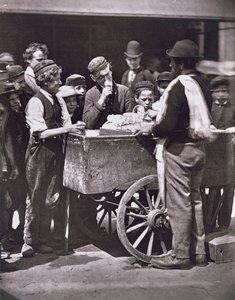 Half Penny Ices, från "Street Life in London", 1876-77 (woodburytype) av John Thomson