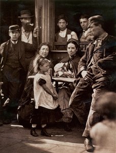 Hookey Alf från Whitechapel, från "Street Life in London", 1877-78 (woodburytype) av John Thomson