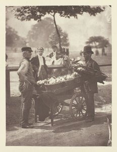 Mush-Fakers och Ginger-Beer Makers, 1881. av John Thomson