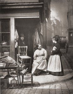 Old Furniture, från "Street Life in London", av J. Thomson och Adolphe Smith av John Thomson