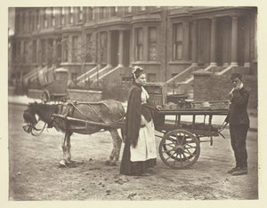 Jordgubbar. Alla mogna! Alla mogna!, 1881. av John Thomson