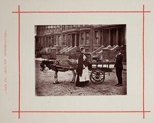 Jordgubbar. Alla mogna! Alla mogna!, 1877. av John Thomson