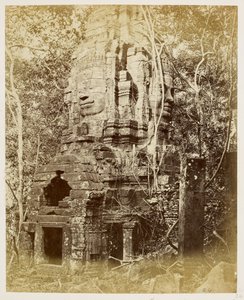 Bayon-templet, Angkor Thom av John Thomson