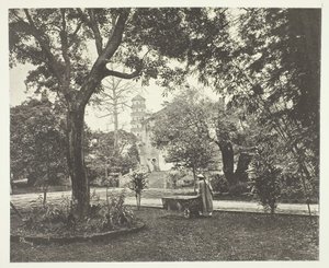 Den brittiska konsulären Yamun, kanton, ca. 1868. av John Thomson