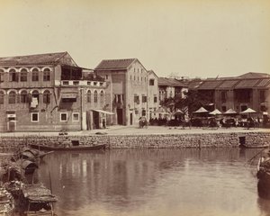 The Bund, Macao av John Thomson