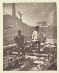 Arbetare på "Silent Highway" av John Thomson