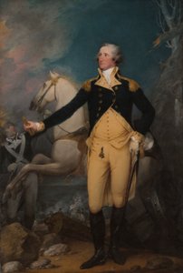 General George Washington i Trenton av John Trumbull