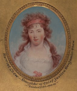 Harriet Chew (später Harriet Chew Carroll, 1775–1861) av John Trumbull