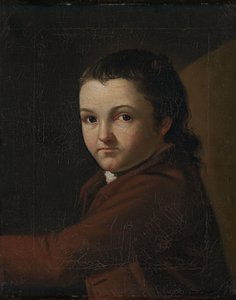 Jabez Huntington Jr. (konstnärens brorson) (1767-1848), B.A. 1784 av John Trumbull