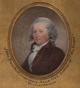 John Trumbull (1750–1831), B.A. 1767, M.A. 1770, LL.D. 1818 av John Trumbull