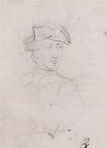 Generalmajor Charles Lee, studie för föreslagna av John Trumbull