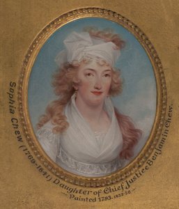 Sophia Chew, senare Sophia Chew Philips, 1769-1841 av John Trumbull