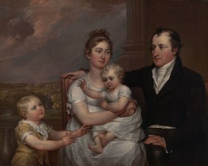 Familjen Vernet av John Trumbull