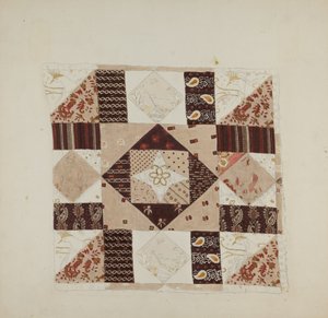 Tryckt bomull (quilt) av John Tubrant