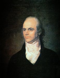 Aaron Burr (1756-1836) USA:s vicepresident, ca 1802 (olja på duk)