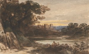 Barnard Castle, County Durham av John Varley