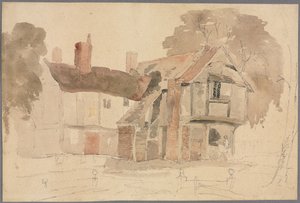 Bray kyrkogård, 1807. av John Varley