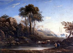 Harlech Castle av John Varley