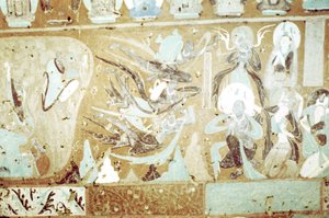 Dunhuang Caves, Kina, Foto 1231/8 (7) (foto) av John Vincent