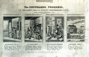 Drunkarens framsteg, 1826