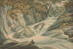 Hafod: Övre delen av Cascade av John Warwick Smith