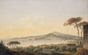 Neapel från Sir William Hamiltons villa, 1780-1782
