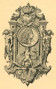 Nyckelskylt i stål, tidigt 1700-tal, 1881.