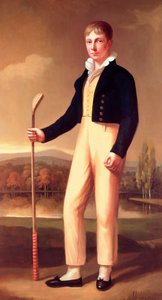 Douglas Robertson Esq. av Royal and Ancient Golf Club (olja på duk)