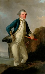 Porträtt av kapten James Cook av John Webber