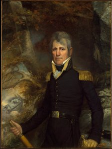 General Andrew Jackson, ca 1819 av John Wesley Jarvis